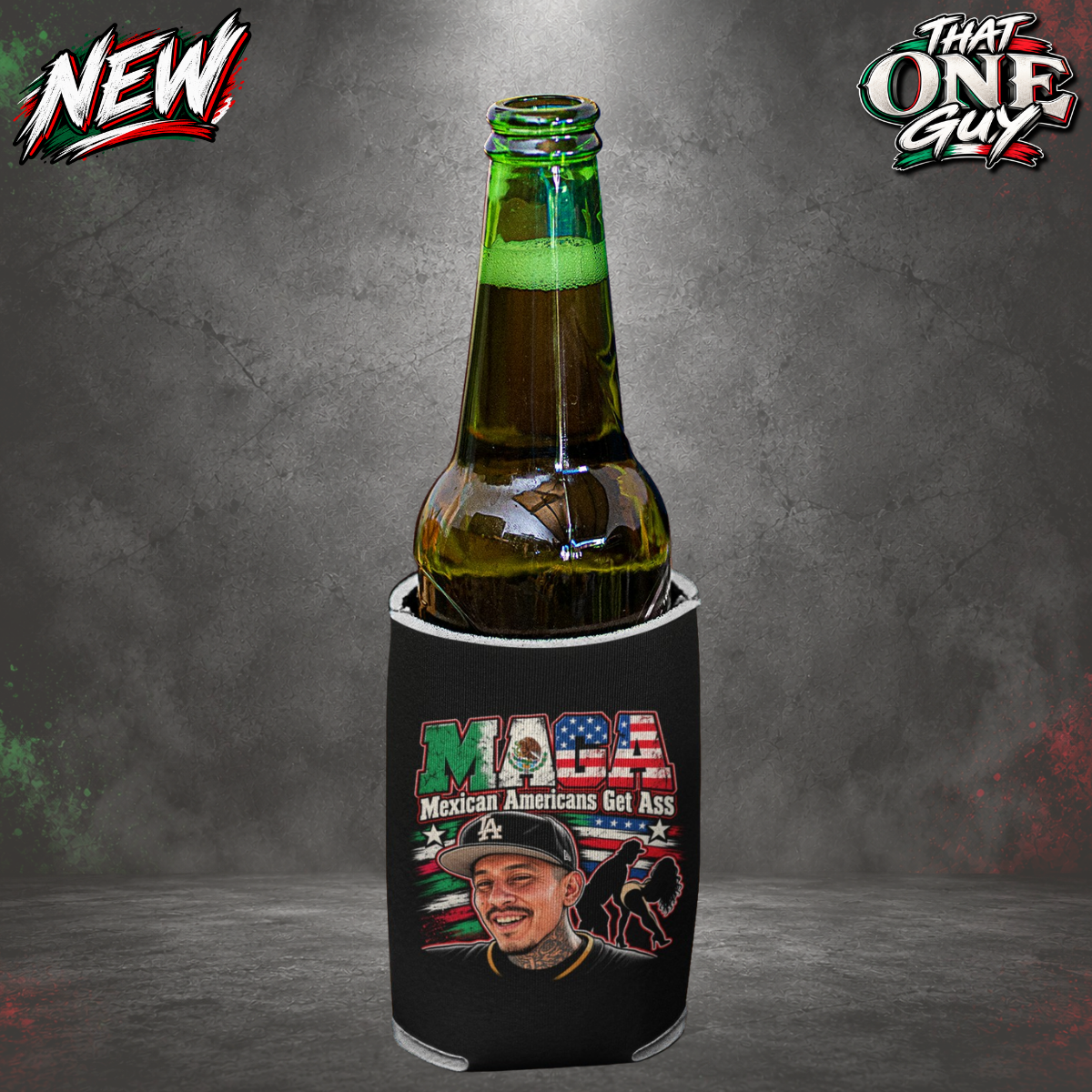 MAGA Mexican American 3 Can Cooler