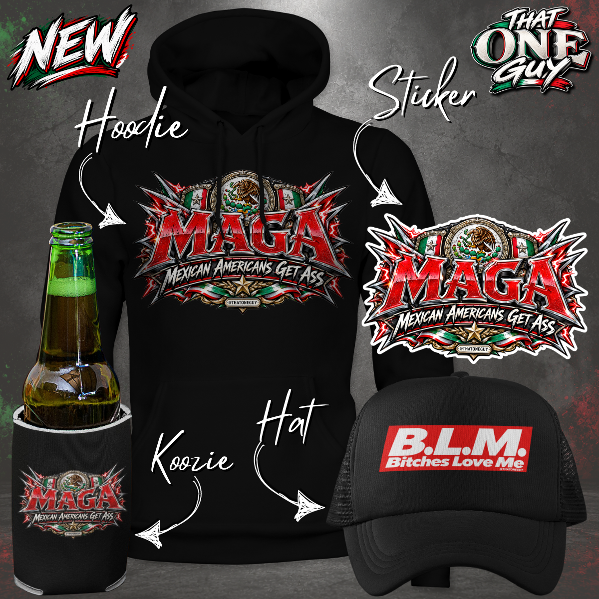 MAGA Mexican American 2 Bundle
