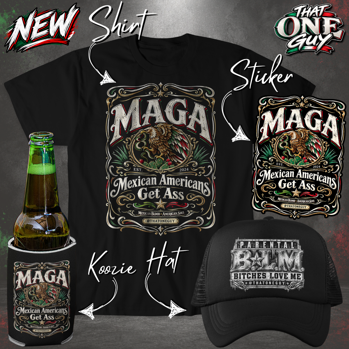 MAGA Mexican American Bundle