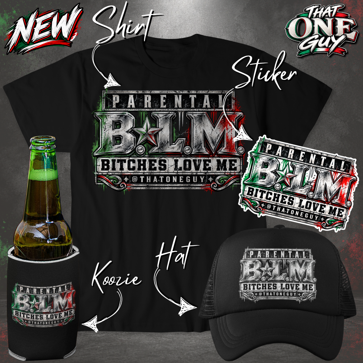 B.L.M Bitches Love Me 3 Bundle