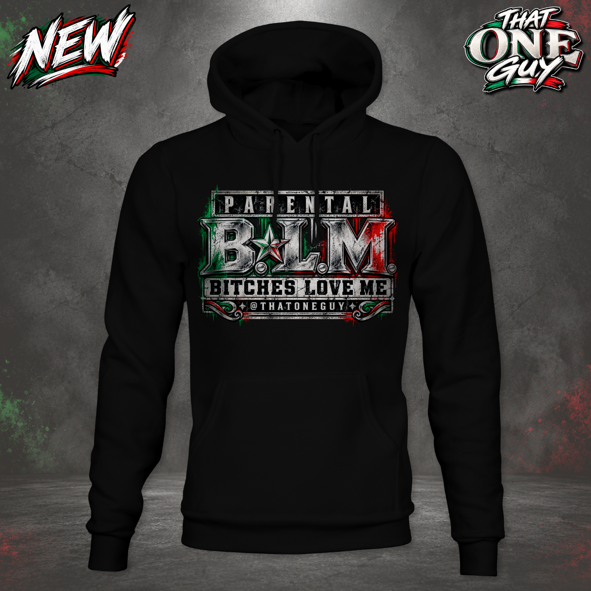 B.L.M Bitches Love Me 3 Hoodie