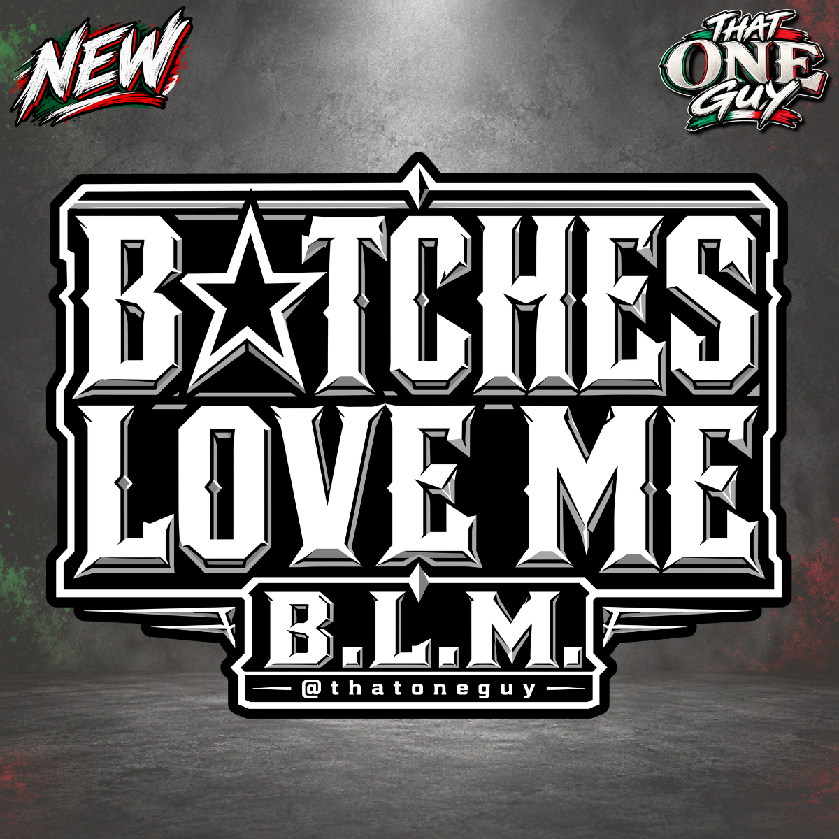 Bitches Love Me Sticker